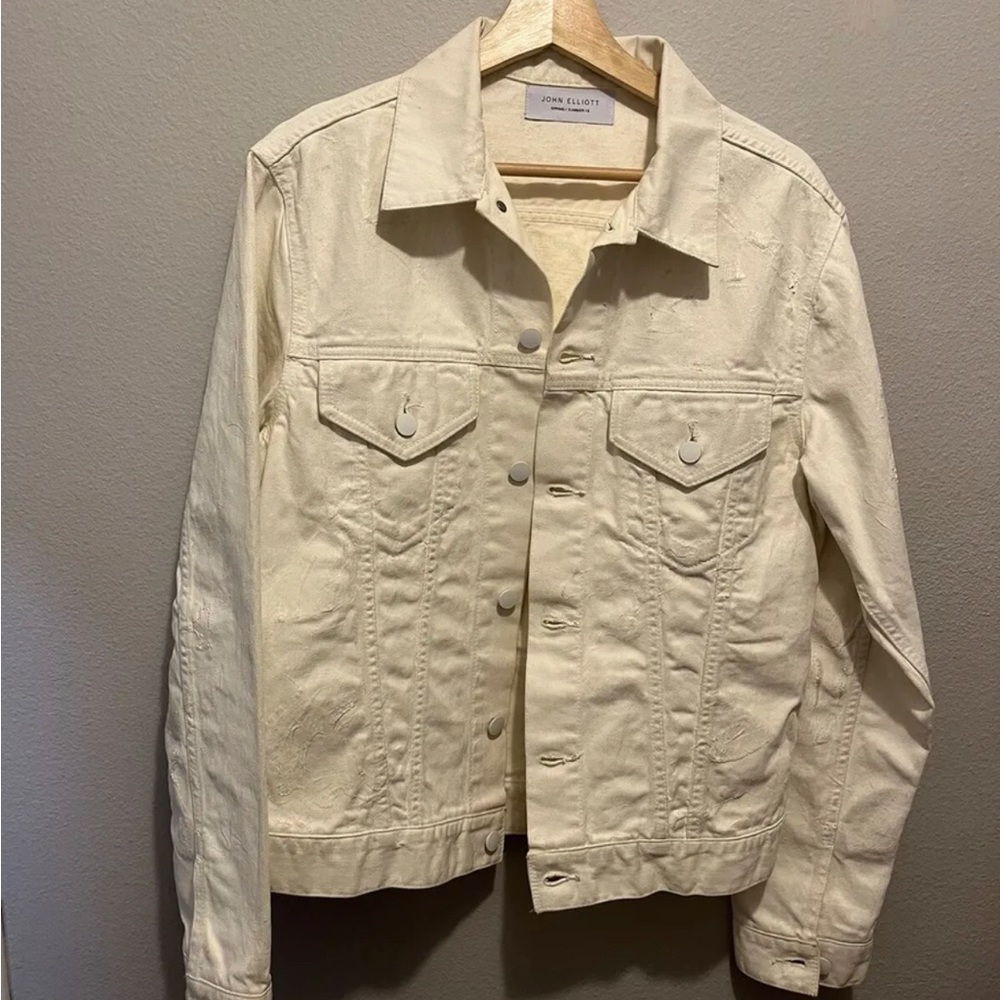 *OFFER* John Elliott Painter Jacket / Ivory / Sz 2/M